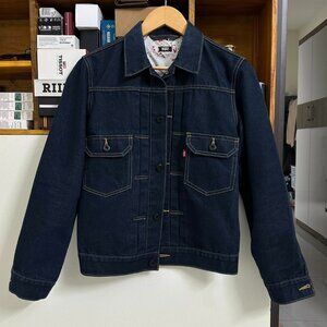 Vintage Dark Wash Denim Jacket